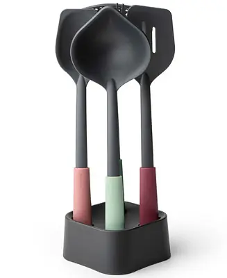 Kitchen Utensils 4-Pc. Set plus Stand Exclusive Offer