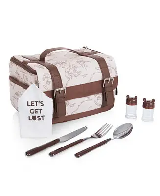 Disney Winnie The Pooh Lunch Bag Cooler with Utensils Set Limited Edition
