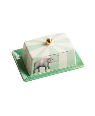 Last Chance Elephant Butter Dish