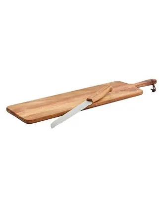 Acacia Rectangular Serving Board Set Cheap
