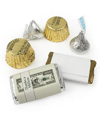 Thank You Candy Hershey's Chocolate Mix Thanks a Million, 128 Pieces Holiday Sale