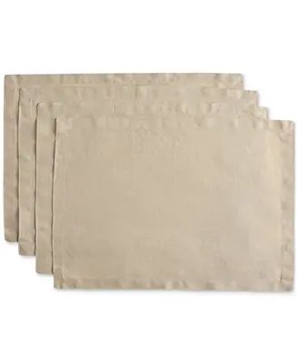 Linen Solid-Color Placemat, Set of 4 Hot Deal