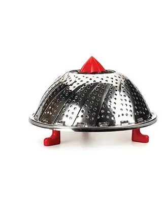 Endurance Stainless Steel Silicone 9" Umbrella Steam Basket Weekend Sale