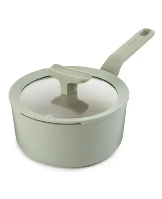 Balance Nonstick Ceramic Saucepan 7", 2.1qt. With Glass Lid, Recycled Aluminum Best Seller