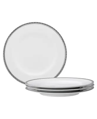 Hot Deal Whiteridge Platinum Set Of 4 Salad Plates, 8-1/4"