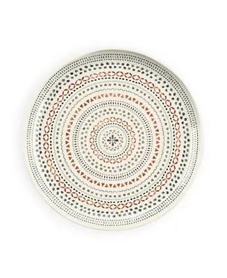 Desert Mandala Dinner, Planta Matte, 10.5" Set of 6 Hassle-Free Returns
