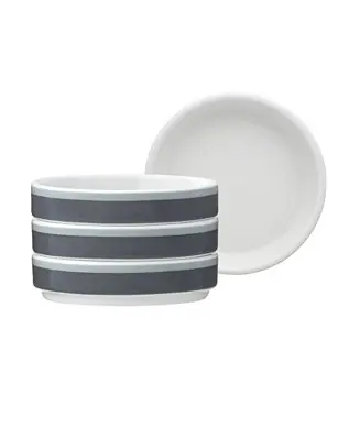 ColorStax Stripe Mini Plates, Set of 4 Clearance