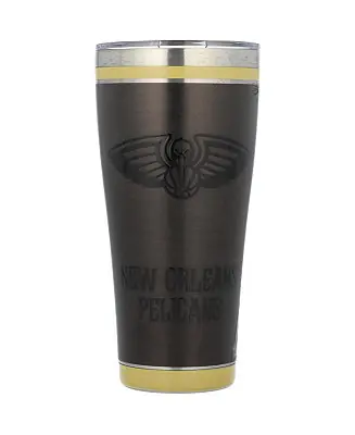 New Orleans Pelicans 30 Oz Blackout Stainless Steel Tumbler Trusted Brand