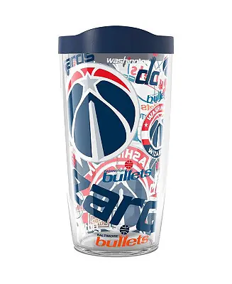 Price Drop Washington Wizards 16oz. Allover Classic Tumbler