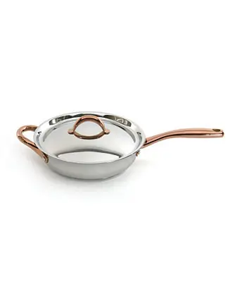 Ouro Gold 18/10 Stainless Steel 9.5" Deep Skillet with SS Lid Get Yours