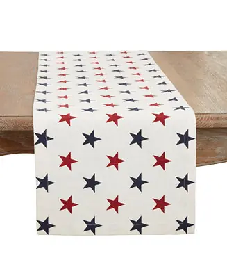 Americana Stars Table Runner, 14"x72" Affordable