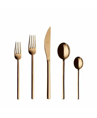 Final Sale Due Oro Flatware Set, 5 Piece