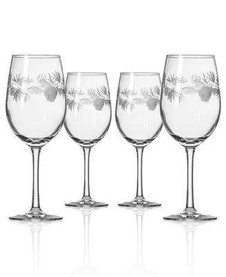 Authentic Icy Pine White Wine Glass 12oz - Set of 4 Glasses