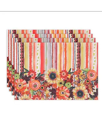 Mega Sale Harvest Snippets Set of 4 Placemats, 13" x 19"