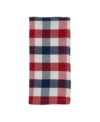 Gingham Check Napkin Set of 4 Special Discount