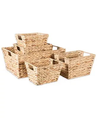Luxury Water Hyacinth Basket Set of 5