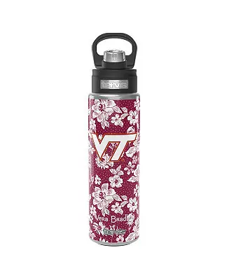 x Tervis Tumbler Virginia Tech Hokies 24 Oz Wide Mouth Bottle with Deluxe Lid Free Shipping