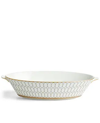 Renaissance Grey Open Oval Vegetable Dish Best Seller