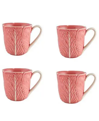 Brand New Cabbage Mugs, Set of 4