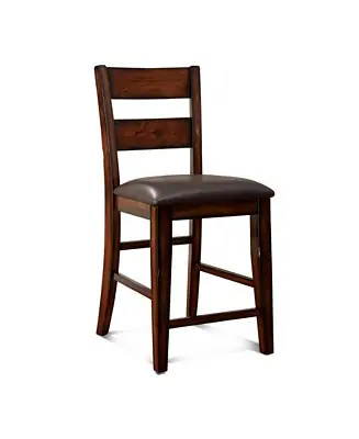 Instant Buy Arlen Dark Cherry Counter Stool (Set of 2)