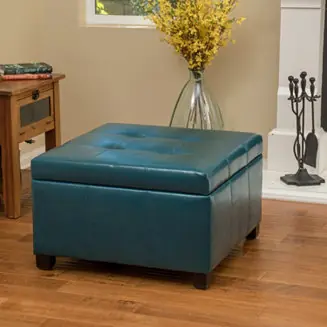 Fabric Storage Ottoman Money Back Guarantee