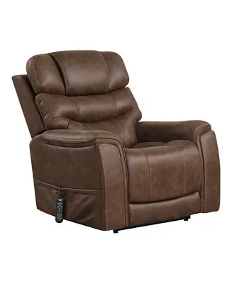 Big Sale 39" Leafstorm Artificial Leather Power Recliner Lift Chair