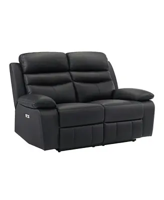 Super Sale White Label Rittman 64" Power Double Reclining Love Seat