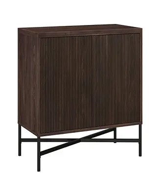 Brighton 28" Wide Rectangular Accent Cabinet in Alder Brown Limited Offer