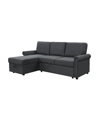 Hamilton 2 Piece Storage Sofa Bed Reversible Sectional Best Price