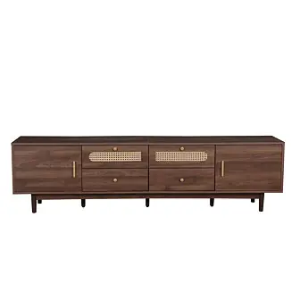 Factory Price 76-Inch Modern TV Stand with Drawers for Living Room or Bedroom, Fits TVs Up to 85 Inches