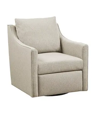 30" Wood Christian Wide Swivel Armchair While Supplies Last