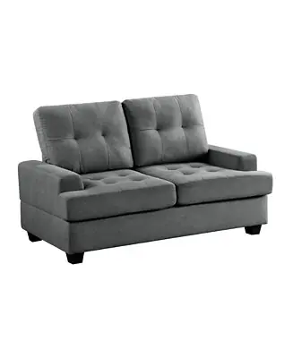 Free Delivery White Label Berel 62" Loveseat