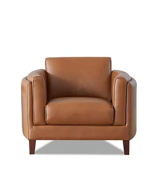 Maui 42" Top Grain Leather Armchair Secure Checkout