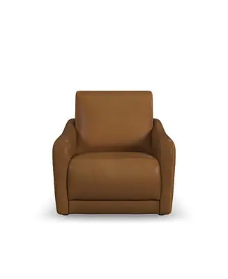 Next Day Delivery 41" Leather Brinley Power Incliner