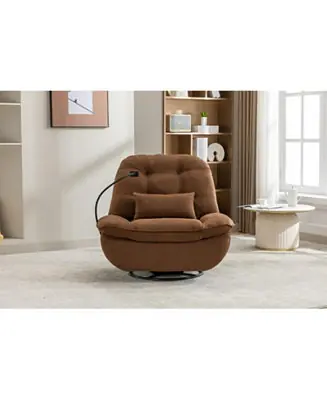 Super Sale Power Recliner with Bluetooth and USB, Grey