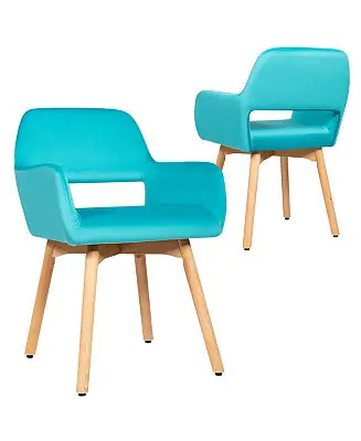 Set of 2 Modern Accent Armchairs Holiday Sale