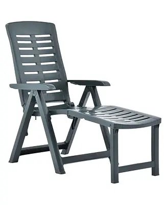 Sunlounger Green Plastic Medium Foldable Sunlounger Other Contemporary Folding Sun Lounger Latest