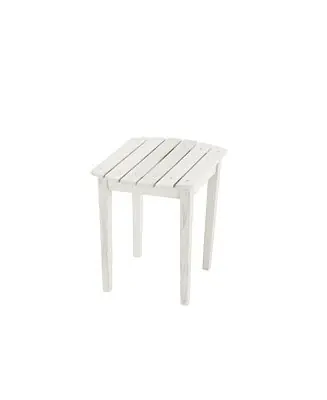 Latest White Solid Wood Side Table
