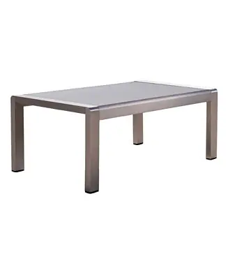 Buy Direct Cape Coral Outdoor Coffee Table with Glass Top