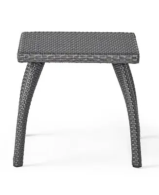 Streamdale Durable Wicker Patio Accent Table for Drinks and Treats Same Day Shipping