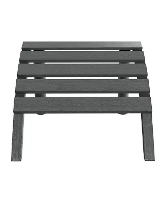Latest Outdoor Patio HDPE Adirondack Ottoman Footrest