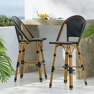 Low Price Streamdale Stylish and Durable Aluminum Barstool Set for Outdoor Enjoyment