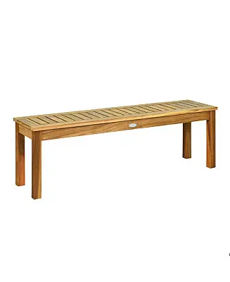 Big Sale 52 Inch Outdoor Acacia Wood Dining Bench Chair