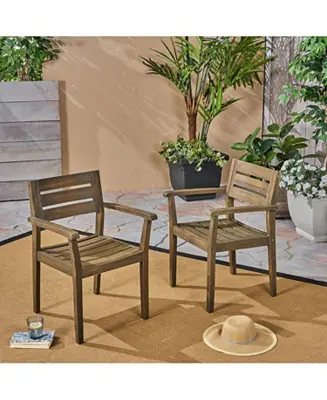 Acacia Wood Indoor/Outdoor Dining Chair High Quality