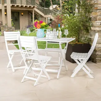 Streamdale Acacia Wood Folding Dining Chairs, Set of 2 (Multiple Finishes) Super Sale