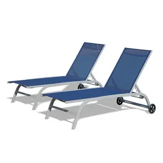 Save Now Streamdale Blue Outdoor Chaise Lounge Set (2 Chairs)