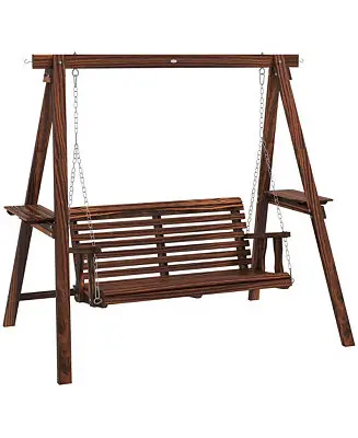 2-Seat Patio Swing Chair, Porch Swing with Sd, Popular