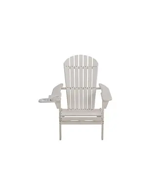 Foldable Adirondack Chair With Cup Holder Super Sale