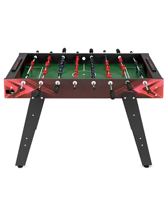 Foosball Table for Adults & Kids - Soccer Game Table for Home, Office & Game Room, Portable Football Table for Family Fun Grab Now