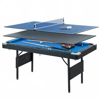Streamdale 3-in-1 Multi Game Table for Pool, Table Tennis, and Dining In Demand